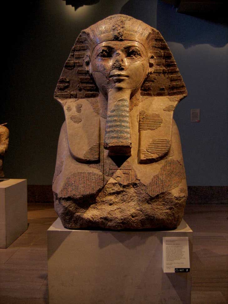 Head of a Sphinx of Hatshepsut 01