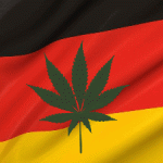 German Flag Pot Leaf Image 256