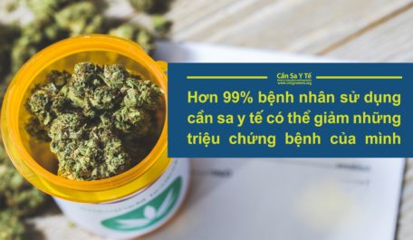 Hơn 99% bệnh nhân sử dụng cần sa y tế có thể giảm những triệu chứng bệnh của mình