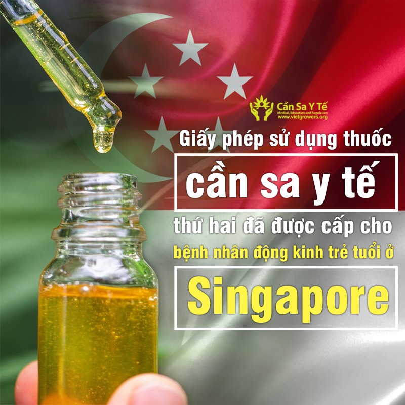 Giấy phép sử dụng thuốc cần sa y tế thứ hai đã được cấp cho bệnh nhân động kinh trẻ tuổi ở Singapore