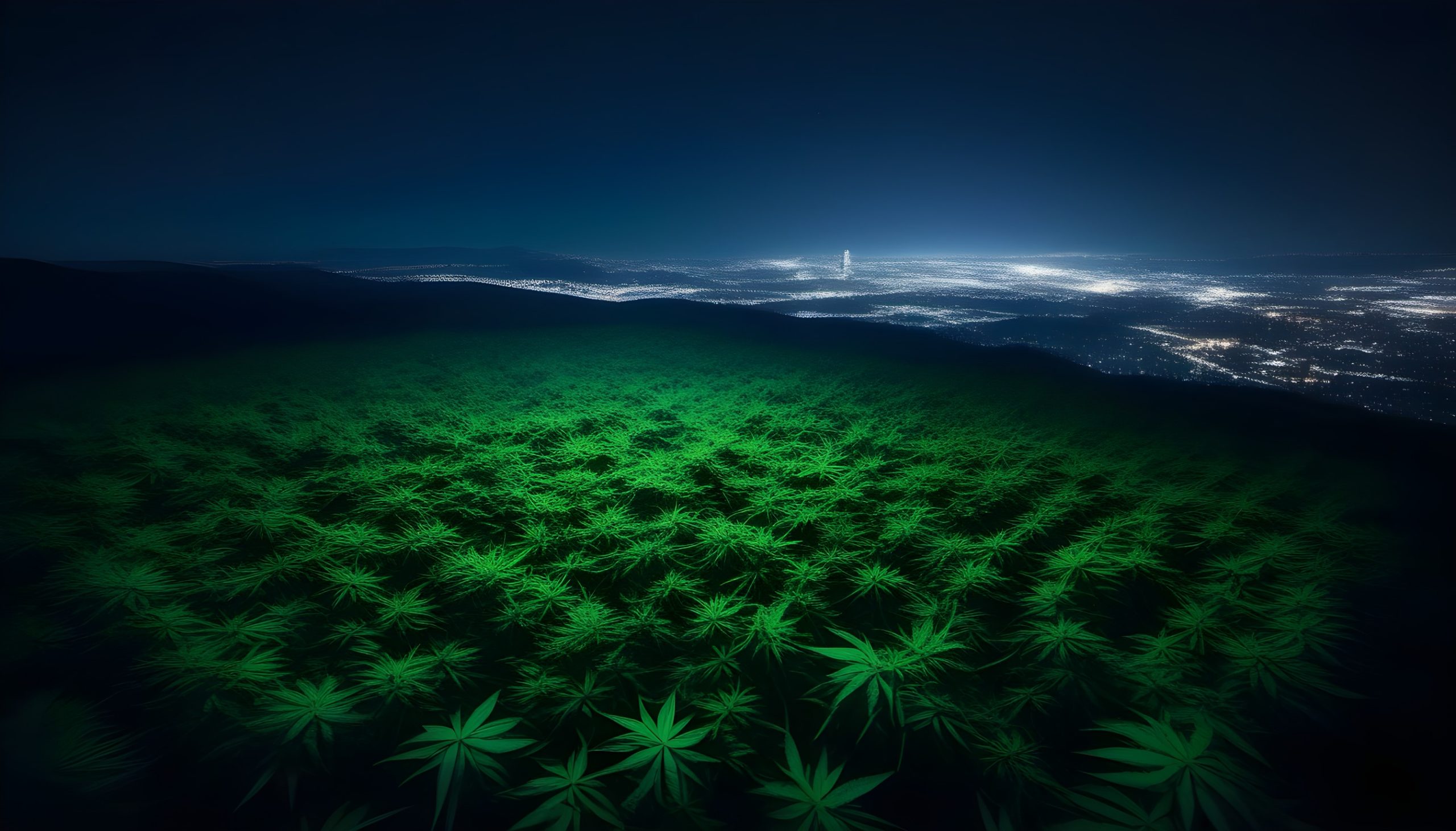 Cannabis field scaled